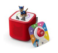 TONIES Sunset Red Toniebox 2 Play Set with PAW Patrol Chase Tonie, Tonieplay Game, Tonieplay Controller