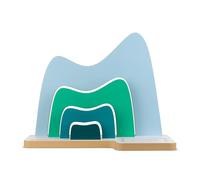 Tonies Tabletop Shelf - Stores 40+ Figurines and a Toniebox - Mountain