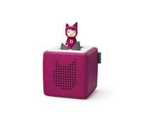 tonies Toniebox Wireless Musical Storybox Starter Set, including 1 Creative, Purple