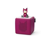tonies Toniebox Wireless Musical Storybox Starter Set, including 1 Creative, Purple