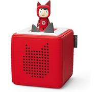 tonies Toniebox 1 Wireless Musical Storybox Starter Set, including 1 Creative, Grey