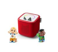 tonies Toniebox 2 Bundle Incl. 2 Tonies: Moonbug - Cocomelon, Cocomelon - Cody, Sunset Red