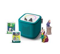 tonies Toniebox 2 Bundle Incl. 4 Tonies: Roald Dahl The Twits, The BFG, Charlie and the Chocolate Factory, The Witches, Tropical Teal