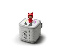 Tonies Toniebox 2 Moon Grey Starter Set incl. Creative Tonie Rubie