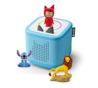 tonies Toniebox 2 Pack Story Box for Children 1 to 9 Years, Sturdy & Easy to Use, with The Lion King and Lilo & Stitch, Blue