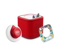 tonies Toniebox 2 Tonieplay Bundle Including 1 Tonieplay Game + Controller: Lalalinos, Red, Audio Player for Audio Books, Songs, Sleep and Tonieplay for Children