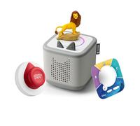 tonies Toniebox 2 Tonieplay Bundle Including 1 Tonieplay Game + Controller + Tonie: Disney, Moon Grey, Audio Player for Audiobooks, Songs, Sleep and Tonieplay for Children
