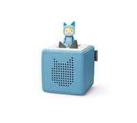tonies Toniebox Wireless 1 Musical Storybox Starter Set, including 1 Creative, Light Blue
