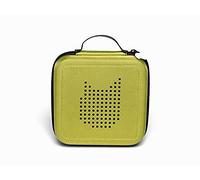 tonies Transporter with 8 Mesh Pockets and Practical Carry Handle, Green, Länge und Breite ca. 17,5 cm, Tiefe ca. 6,5 cm, Modern