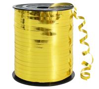 TONIFUL 500 Yards Curling Ribbon-Balloon String - Shiny Gold Metallic for DIY Decor, Gift Wrapping, Bows for Christmas, New Year, Birthday, Graduation