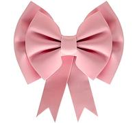 TONIFUL 8 inch Pink Bow 3D Wrapping Bows No Assembly for Wreath Valentine s Day Gift Wrapping Cake Box Basket Decoration Floral Crafts Packaging Wedding Birthday Party Garden Decoration