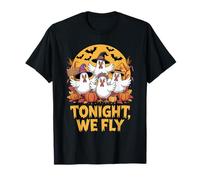 Tonight We Fly Chicken Halloween Outfit for Spooky Squad T-Shirt