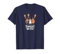 Tonight We Fly - Funny Halloween Witch Chicken T-Shirt