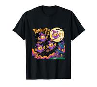 Tonight We Fly Witch Chicken Halloween T-Shirt