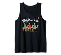 Tonight We Ride 3 Three Wise Men Christmas Jesus Tank Top