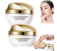 Toning and Smoothing Corrective Brightening Moisture Cream, Ownawant Makeup Cream, Ownawant Crema Face, Moisturizing Brightening Concealer Smooth Tone Up Crem (2 Pcs)