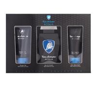 Lamborghini Acqua Gift Set 125ml EDT + 100ml Shower Gel + 100ml Aftershave Balm