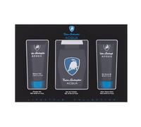 Lamborghini Acqua Gift Set 125ml Eau De Toilette + 100ml Shower Gel + 100ml Aftershave Balm