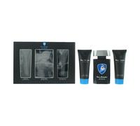 Tonino Lamborghini Acqua 3 Piece Gift Set: Eau de Toilette 125ml - Shower Gel 100ml - Aftershave Balm 100ml