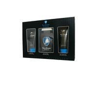Lamborghini Acqua Gift Set 125ml Eau De Toilette + 100ml Shower Gel + 100ml Aftershave Balm