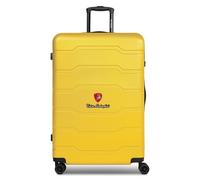 Tonino Lamborghini Large Hard Luggage Check-in Suitcase XL Trolley 53 x 32 x 77 cm Made of High-Quality Robust ABS Material for Men and Women 4 Double Wheels & Combination Lock Bologna Series