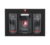 Lamborghini Classico Gift Set 125ml Eau De Toilette + 100ml Aftershave Balm + 100ml Shower Gel