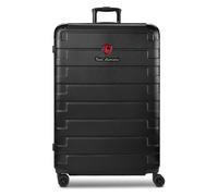 Tonino Lamborghini Milano 4-wheeled Trolley XL 83 cm special size with expansion fold black