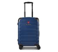 Tonino Lamborghini Milano 4 wheels Cabin suitcase S 54 cm Expandable blue
