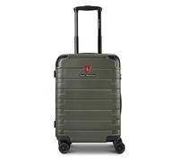 Tonino Lamborghini Milano 4 wheels Cabin suitcase S 54 cm Expandable olive