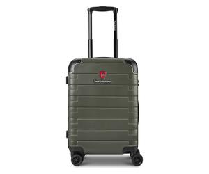 Tonino Lamborghini Milano 4 wheels Cabin suitcase S 54 cm Expandable olive