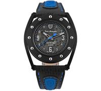 Tonino Lamborghini Watch Cuscinetto R Black Blue - Skeleton TNL-029