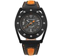 Tonino Lamborghini Watch Cuscinetto R Black Orange - Skeleton TNL-028