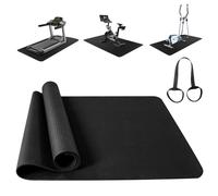 TONINT Treadmill MatExercise Bike Trainer Mat Exercise Equipment MatEllipti