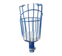 TONIXY 1 Pack Fruit Picking Device, Iron Garden Picker With Catching Mechanism, For Ef, Fortless Harvesting Of Fruits Nuts Flowers, Lightweight Tool, For Home Yard Outdoor(Blue)