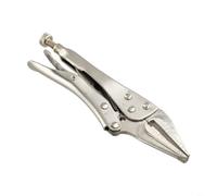 TONIXY 1 Pc Locking Pliers Long Needle Nose, 6.5 Inch 45# Steel Vise Grip Clamp With Release Handle For Tight Spaces, Riveting, Welding, Grinding And Machining