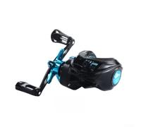 TONIXY 1 Pcs Baitcasting Reel With Drag Click Alarm, Anti-Backlash Metal Spool, Fine Brake Control For Left Right Hand Retrieve, For Mini Fishing Tackle(Left-hand)