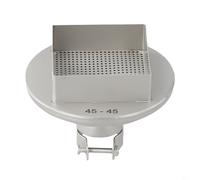 TONIXY 1 Pcs Hot Air Square Nozzle 45X45Mm Stainless Steel With Locking Screws For Focused Airflow And Chip Rework On Motherboards Compatible With For Bga Soldering Station