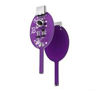 tONIXY 1 Pcs K7S Inductance Tester, Electromagnetic Induction Meter, For Motherboard Repair, For Rapid Diagnostic Tool With Led, Abs, Purple, For Technicians