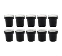TONIXY 10 Pcs Sandblast Tips,2-3.5mm Ceramic Sandblaster Nozzles Replacement Parts For 5 Gallon Sandblasting Tanks(3mm)