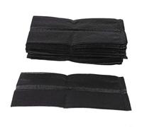 TONIXY 100-Pack Non-Woven Fabric Nursery Grow Bags For Plants Deep Rooting, Breathable, Biodegradable Planting Bags For Home Garden, Greenhouse And Outdoor Use(20x20cm)