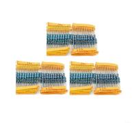 TONIXY 1000pcs 1W 1% Metal Film Resistor Kit 100 Values 1Ω-1MΩ for Arduino DIY Electronics Repair Circuit Building Soldering Projects Assorted Set