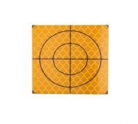 TONIXY 100Pcs Acrylic Survey Reflector Sheets For Total Station Surveys, 20×20mm To 60×60mm, Quick Positioning And Long-Term Monitoring(60x60mm)