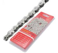 TONIXY 116-Link Bicycle Chain,Hollow-out Chains High Strength Stainless Steel For 6-Speed 7-Speed 8-Speed 9-Speed For MTB Road E-Bike(6-7-8 speed)