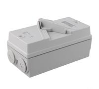 TONIXY 1Pc 35A 3Pole Motor Disconnect Switch Ip56 Waterproof, Silver Contacts Abs Breaker Box 110-440V For Industry Agriculture