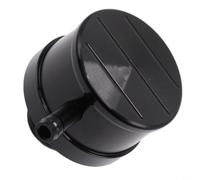 TONIXY 1Pc Aluminum Alloy Valve Cover Breather Cap Push-In Type, For Chevrolet, For, Ford Engine Air Vent Black Automotive Per, Formance Part