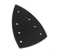 TONIXY 1Pc Triangle Sanding Pad With And, 7 Hole Eva Backing Pad For 100X150Mm Sander, Quick Change Abrasive Accessory For Woodworking Furniture Renovation