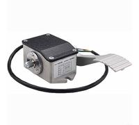 TONIXY 1Pcs Hall-Effect Throttle Pedal 0-5V For For Golf Cart, Forklift, Sightseeing, Patrol, Rjsq-001 Electronic Foot Accelerator Silver Abs-Metal