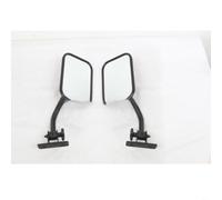 TONIXY 2 Pairs Black A-Pillar Rearview Mirrors Compatible With, For Jeep, For Wrangler Off Road, Wide Angle Side View, For Enhanced Visibility And Safety