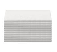 TONIXY 25Pcs Flame Retardant Cotton Replacement, 4.7X2In Fiber Wool Sponge For Tabletop Fire Pits And Fireplace, Extended Burn Time With Tweezers, for IDEAL For Outdoor Cooking