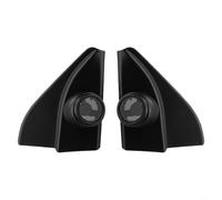 TONIXY 2PCS Car A-Pillar Speaker Cover Mounts, for Toyota for FORTUNER 2016-2019, Black ABS Audio Bracket Trim Panel Accessories, for Interior Sound System Upgrade